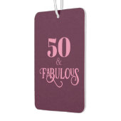 5エレガントと素晴らしいブルゴーニュ誕生日 カーエアーフレッシュナー (左)