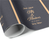 5エレガント&素晴らしい誕生日ラッピング紙 ラッピングペーパー (ロールコーナー)