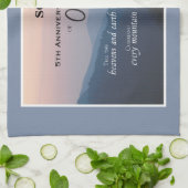 5カスタマイズ周年記念令 キッチンタオル (折り畳み)