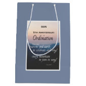 5カスタマイズ周年記念令 ミディアムペーパーバッグ (裏面)