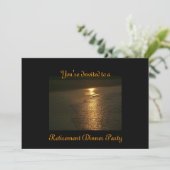 5カスタムx7リタイアメントディナー招待状リサイクル 招待状 (スタンド正面)