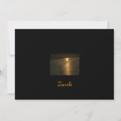 5カスタムx7リタイアメントディナー招待状リサイクル 招待状 (裏面)