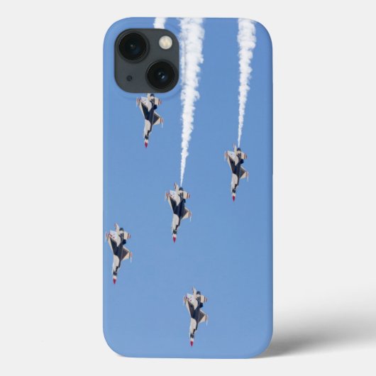 5カード形成を飛ばしているF-16雷鳥 Case-Mate iPhoneケース (裏面)
