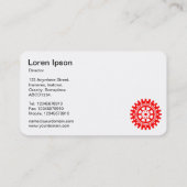 5ギアII – 赤と黒 名刺 (裏面)