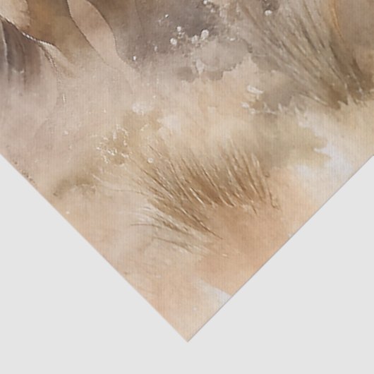 "5ギャロッピングの口ひげ"ほこりっぽい西の水の色 薄葉紙 (詳細)