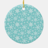 5クリスマスのオーナメントのかわいいペンギンの系列 セラミックオーナメント (裏面)