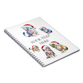 5クリスマス子猫 ノートブック (右側)