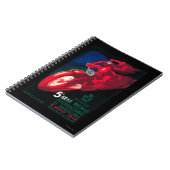 5グランプレミオインターナショナルオートバイポスター ノートブック (左側)