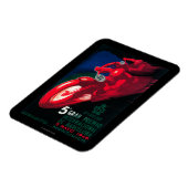 5グランプレミオインターナショナルオートバイポスター マグネット (左側)