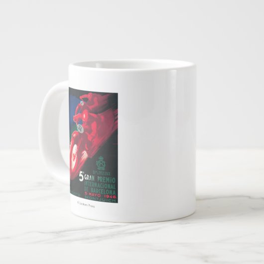 5グランプレミオインターナットルバイクポスター ジャンボコーヒーマグカップ (正面左)