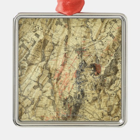 5ゲティスバーグの戦い メタルオーナメント (正面)