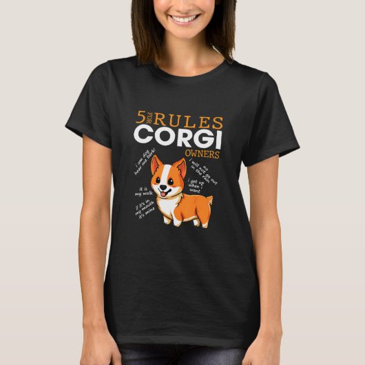 5コルギ規則 Tシャツ (正面)