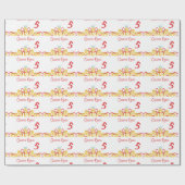 5ゴールデンリングや輪 ラッピングペーパー (フラット)