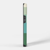 5シェード緑のブロック iPhoneケース (右側面)