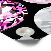 $5ジュエリーバナー – ポスタきらきら光るー ポスター (角)