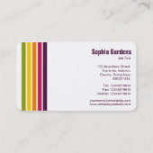 5ストライプ色 – 色03 名刺 (裏面)