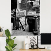 5セントのボウリーレストラン ポスター (ホームオフィス)