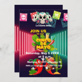 5デマヨパーティの招待状 招待状 (正面/裏面)