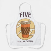 5ドルコーヒー エプロン (正面)