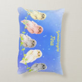 5パステルカラーフクロスアクセントピロー アクセントクッション (裏面(縦))