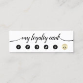 5パンチ手書き書道ロイヤリティ ロイヤリティカード (正面)