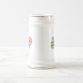 5パーソナライズされたヴィンテージ50歳の誕生日パーティー ビールジョッキ (中央)