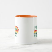 5パーソナライズされたヴィンテージ50歳の誕生日パーティー マグカップ (中央)