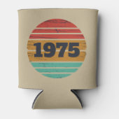 5パーソナライズされたヴィンテージ50歳の誕生日パーティー 缶クーラー (正面)