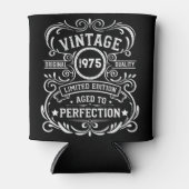 5パーソナライズされたヴィンテージ50歳の誕生日パーティー 缶クーラー (正面)