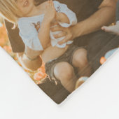 5パーソナライズされた枚のコラージュ フリースブランケット (角)