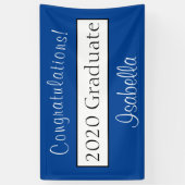 5パーソナライズされたx5の室内用バナーを卒業 横断幕 (縦)