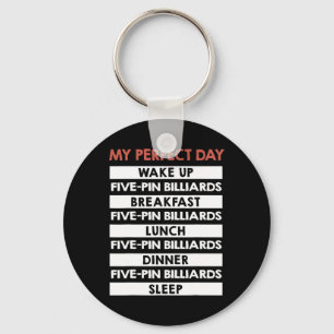 5ピンビリヤードMy Perfect Day 5ピンプレーヤー キーホルダー