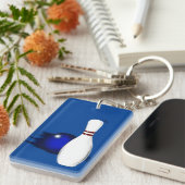 5ピンボーリングストライクスポーツデザイン キーホルダー (正面右)