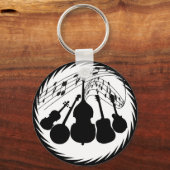 5ピースバンド – キーチェーン (正面)