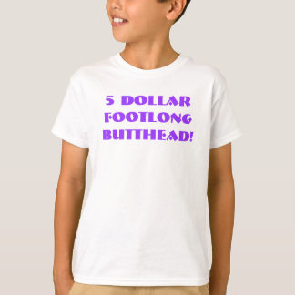 $5フィート長Butthead! Tシャツ