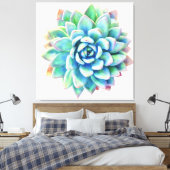 5フィートx 5フィート余分な多肉質キャンバス印刷 キャンバスプリント (インサイチュ (寝室))