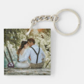 5フォトカスタムコラージュパーソナライズされた キーホルダー (裏面)