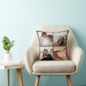 5フォトカスタムコラージュパーソナライズされた クッション (椅子)