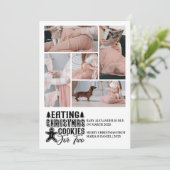 5フォトクリスマスクッキーfor 2妊娠 シーズンカード (スタンド正面)