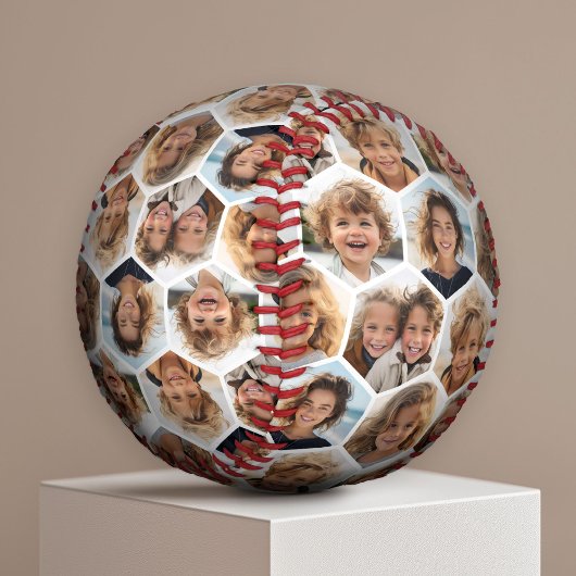 5フォトコラージハニカムパターンBE患者 野球ボール