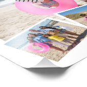 5フォトコラージュのテンプレート パーソナライズされた フォトプリント            (角)