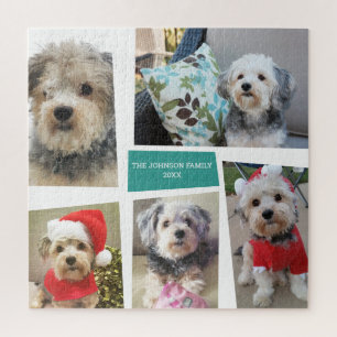 5フォトコラージュファンキーミッドセンチュリーモダンアングル ジグソーパズル