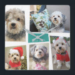 5フォトコラージュミファンキーッドセンチュリーアンモダングルズ スクエア壁時計<br><div class="desc">5つの写真を使ってユニーク写真熱狂するを作る。この領域で動作する写真を確認するには、写真をいくつか試す必要があ違うります。変もし更を行うには、のまわりに何でもクリック動かすカスタマイズ必要があります。</div>