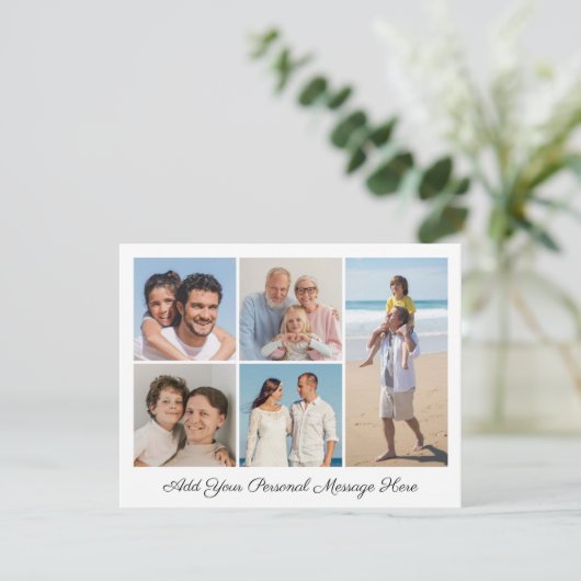 5フォトコラージュ自分のグリーティングカードを追加 (スタンド正面)