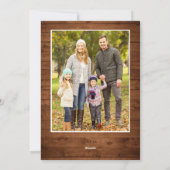 5フォトメリークリスマスレッドファームトラック シーズンカード (裏面)