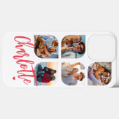 5フォトモダントレンディーシンプルのパーソナライズされた名前 Case-Mate iPhoneケース (裏面 (横))