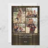 5フォトレトロクリスマスプレッドグリーティング シーズンカード (裏面)