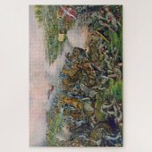 5フォーククルス&アリソンリトグラフの戦い ジグソーパズル (縦)