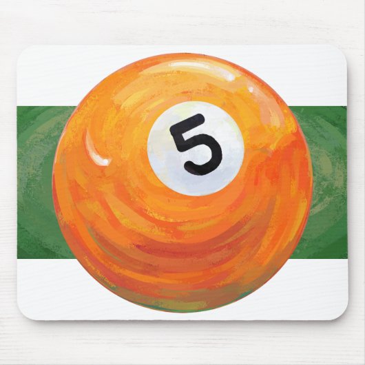5ボール マウスパッド (正面)