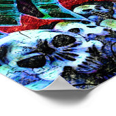 5ポインツニューヨークスカルグラフィティ ポスター (角)